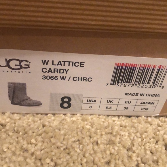 UGG W Lattice Candy Boots - Picture 4 of 8